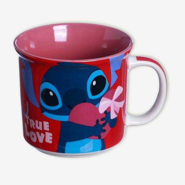 Caneca Stitch Amor - Disney