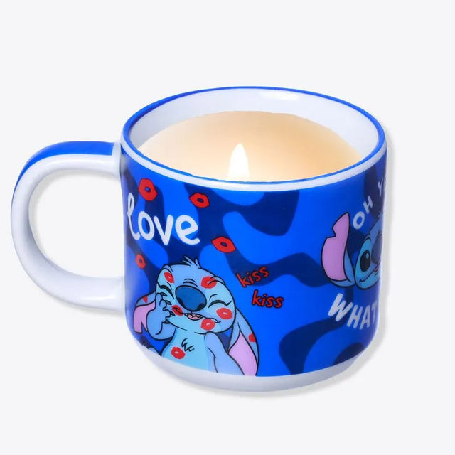 Caneca Stitch com Vela Perfumada - Disney