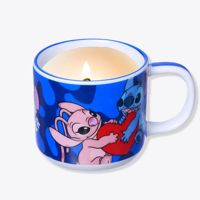 Caneca Stitch com Vela Perfumada - Disney