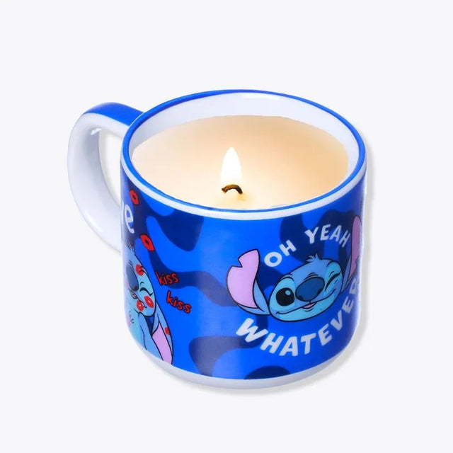 Caneca Stitch com Vela Perfumada - Disney