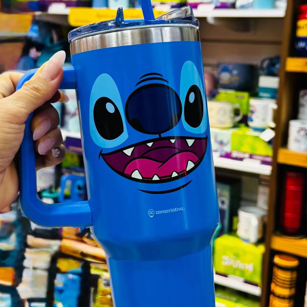 Canecão Tumbler Stitch 1,15L + Pingente Grátis
