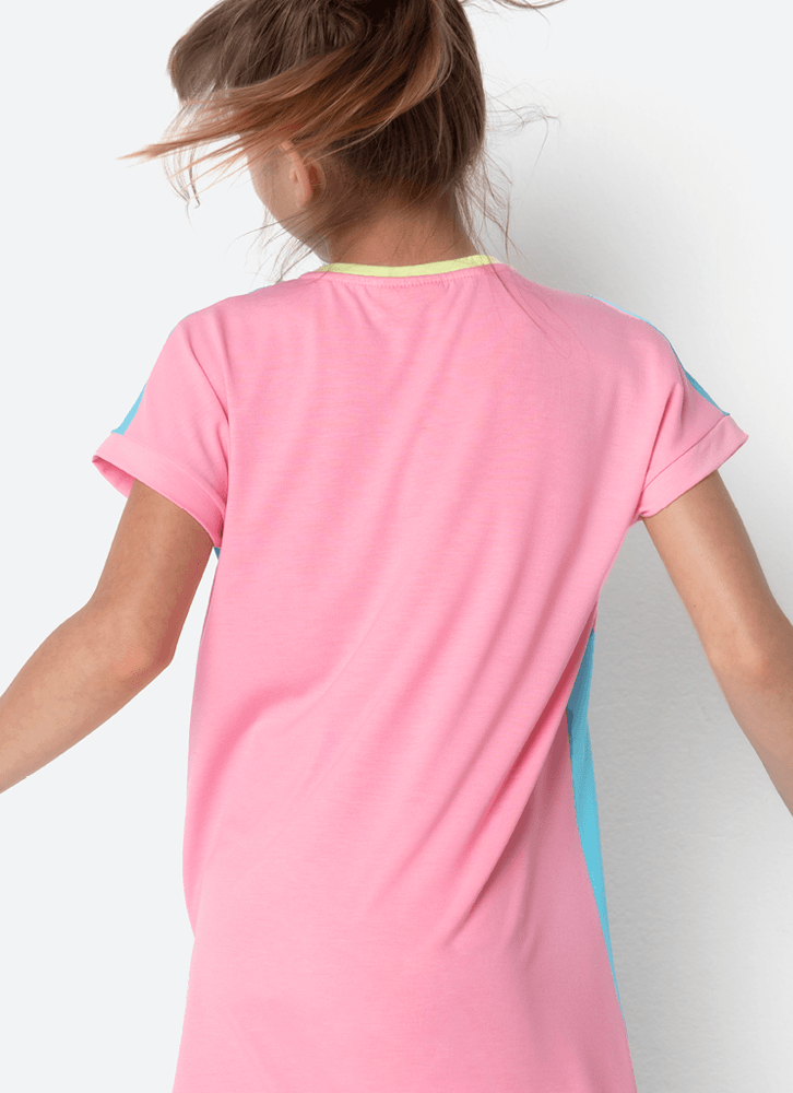 Camisola Manga Curta Viscolycra Menina Teen Stitch