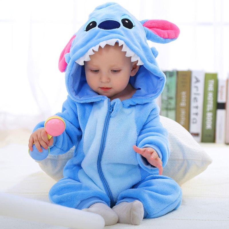 Pijama Kigurumi Stitch para Bebês