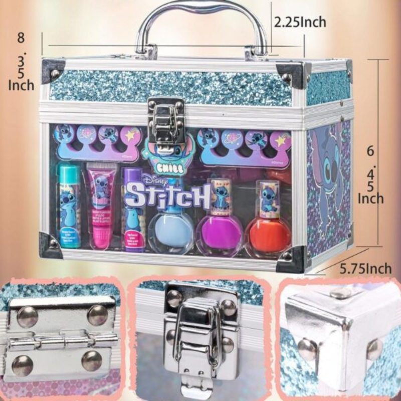 Kit de Maquiagem Infantil Stitch