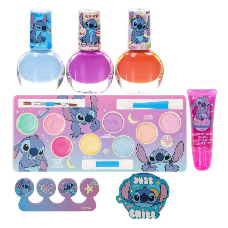 Kit de Maquiagem Infantil Stitch