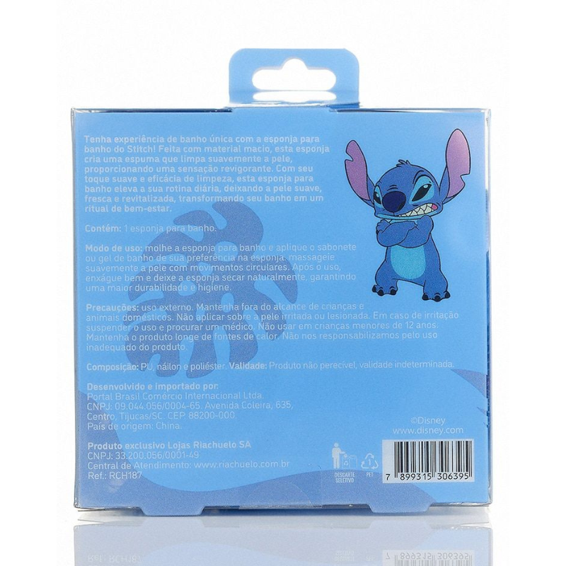 Esponja de Banho Stitch