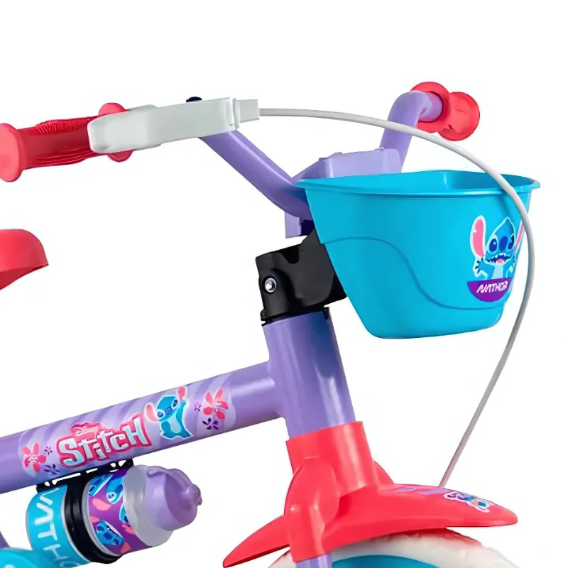 Bicicleta Stitch com Rodinhas Nathor Disney – Promoção