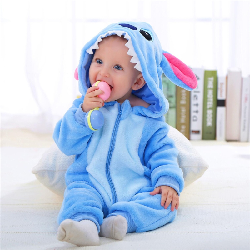 Pijama Kigurumi Stitch para Bebês