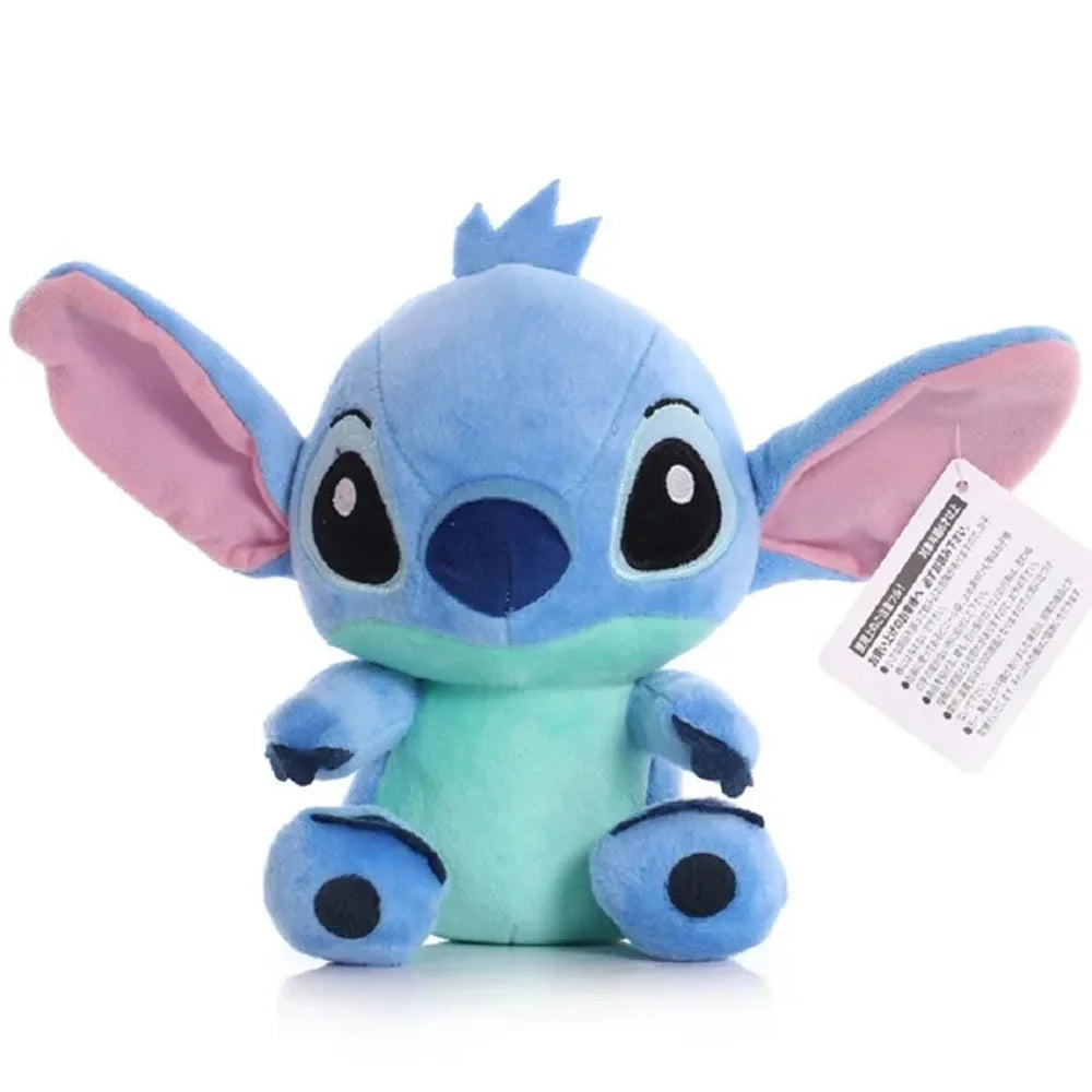 Stitch e Angel em Versão Mini – Pelúcias de 20 cm