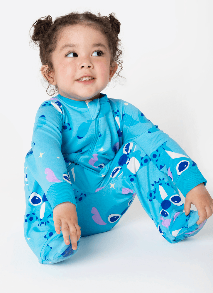 Macacão Manga Longa Bebê Stitch