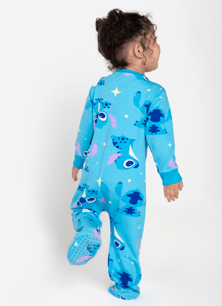 Macacão Manga Longa Bebê Stitch