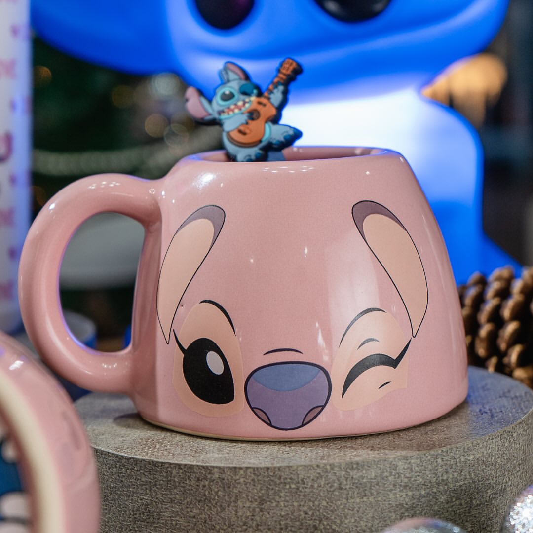Caneca Stitch - Boca Fundo 450ml - 5% OFF no Pix