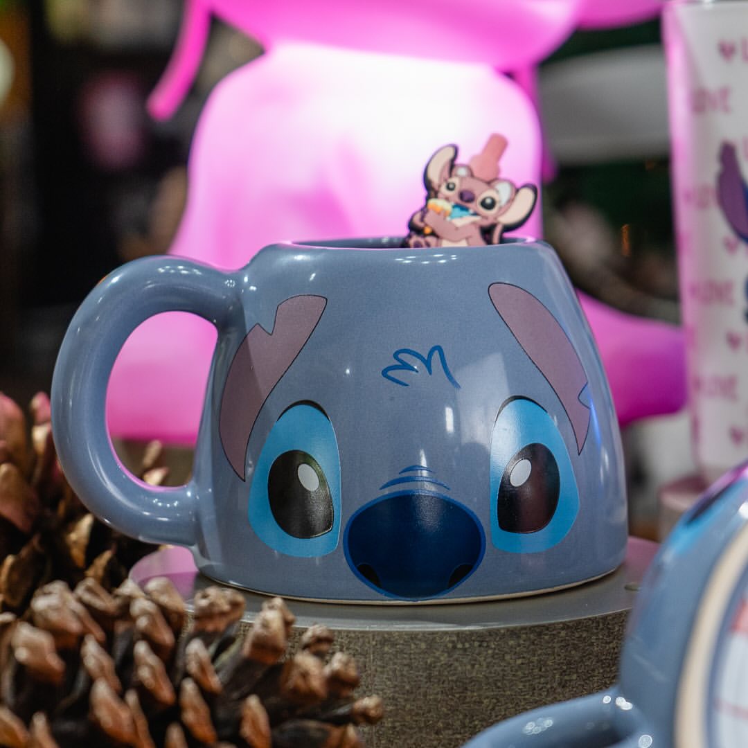 Caneca Stitch - Boca Fundo 450ml - 5% OFF no Pix