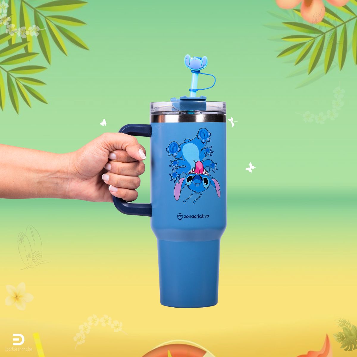Canecão Tumbler Stitch 1,15L + Pingente Grátis