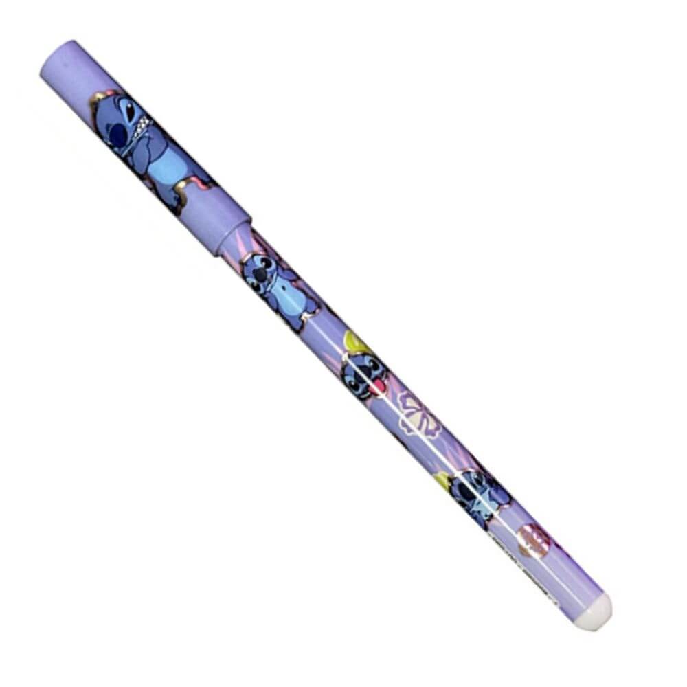 Caneta Esferográfica Stitch Escrita Preta