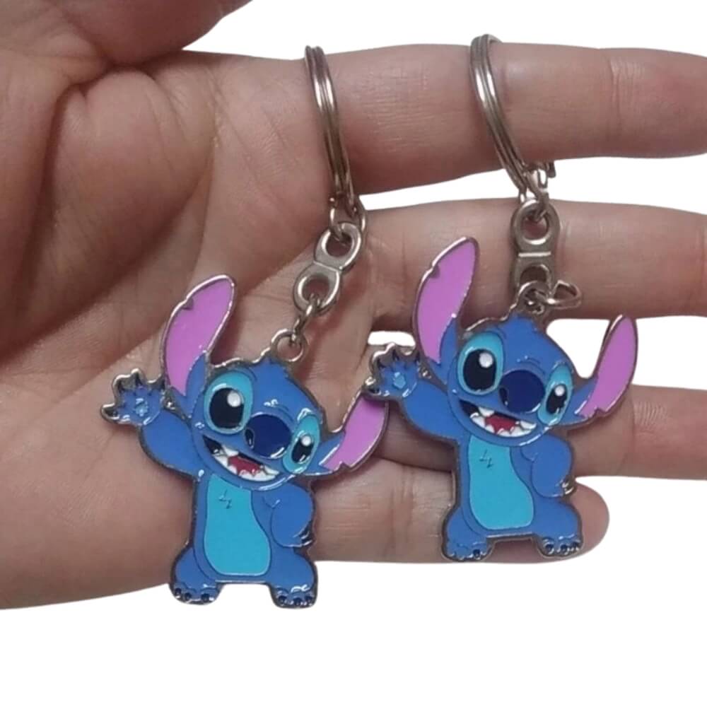 Chaveiro de Metal Stitch Disney