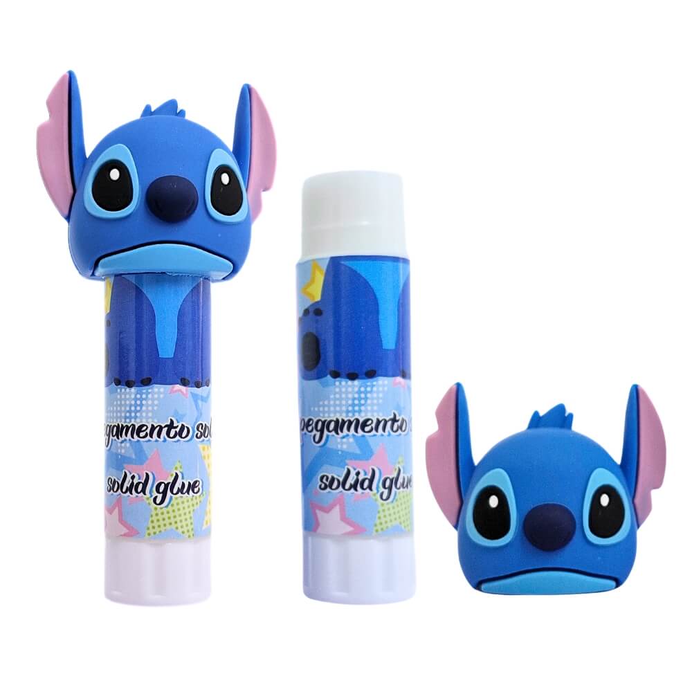 Cola Bastão Stitch com Ponteira Emborrachada