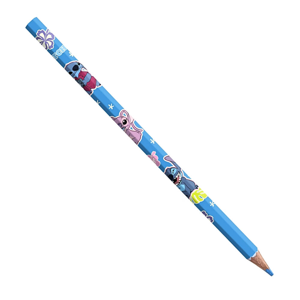 Lápis de Cor Stitch Disney 12 Cores