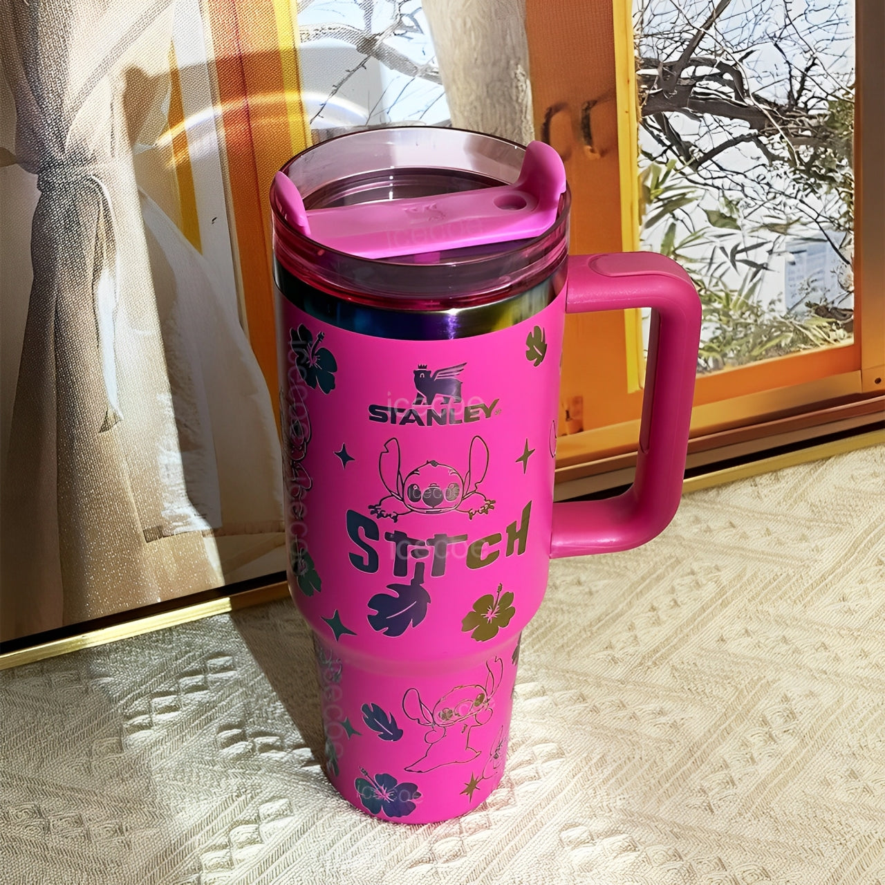 Copo Térmico Stanley Stitch + Brinde Surpresa